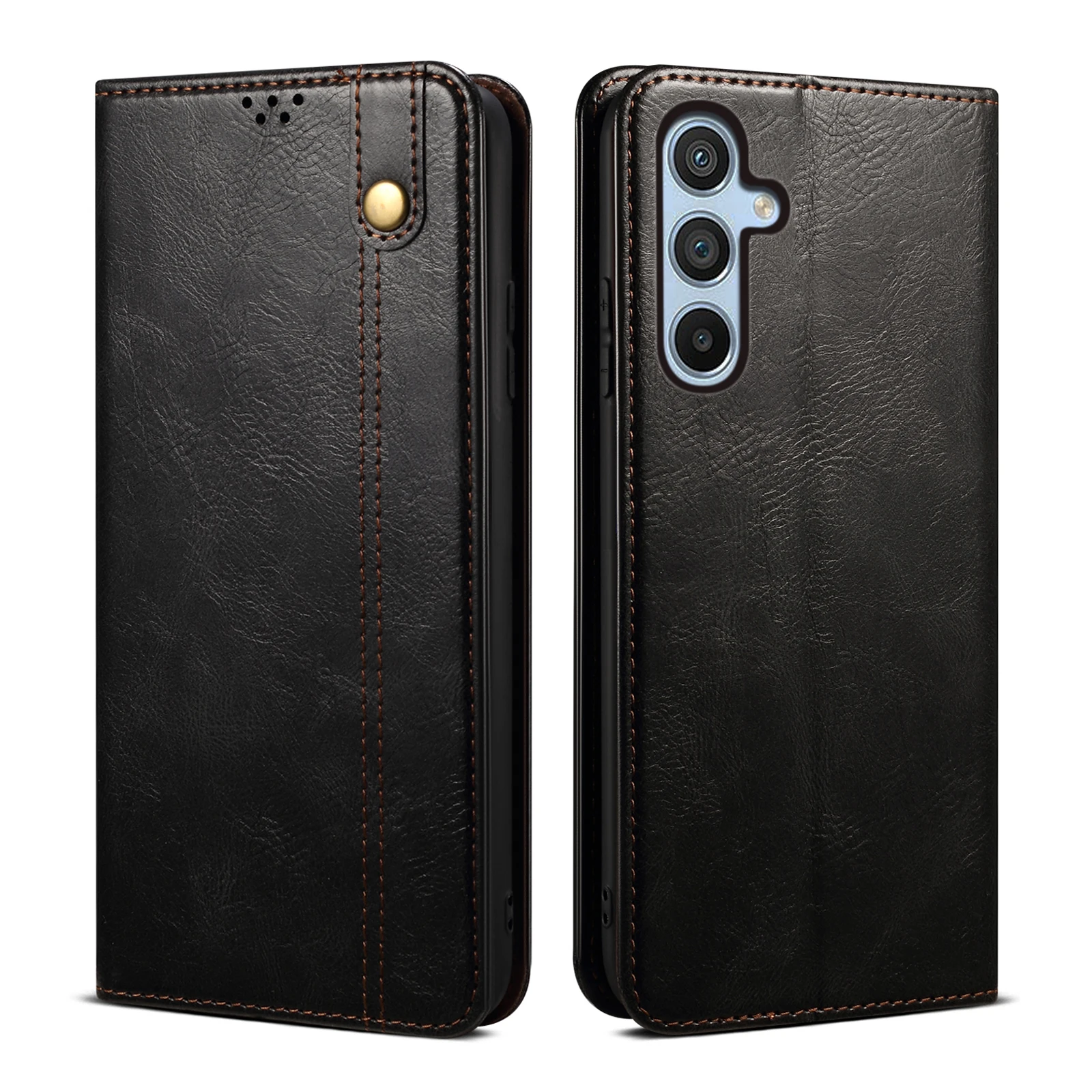 Card Slot Wallet Cover For Samsung Galaxy F15 SM-E156B Flip Leather Oil Wax Crazy Horse Pattern Magnetic Shockproof Phone Case
Card Slot Wallet Cover For Samsung Galaxy F15 SM-E156B Flip Leather Oil Wax Crazy Horse Pattern Magnetic Shockproof Phone Case