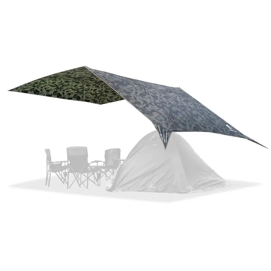 Large Hammokc Rain Fly Shelter 17 x 10ft Waterproof Camping Tarp Awning for Outdoor Backpacking Hiking Survival Travel Camo
Large Hammokc Rain Fly Shelter 17 x 10ft Waterproof Camping Tarp Awning for Outdoor Backpacking Hiking Survival Travel Camo