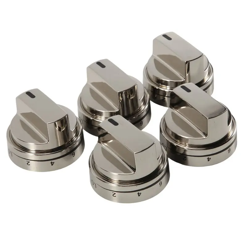 A84X-5PCS WB03X24818 Stainless Steel Stove Knob Replacement For AP5989029 PS11729081 Stove Burner Accessories Cooktop Knobs
A84X-5PCS WB03X24818 Stainless Steel Stove Knob Replacement For AP5989029 PS11729081 Stove Burner Accessories Cooktop Knobs