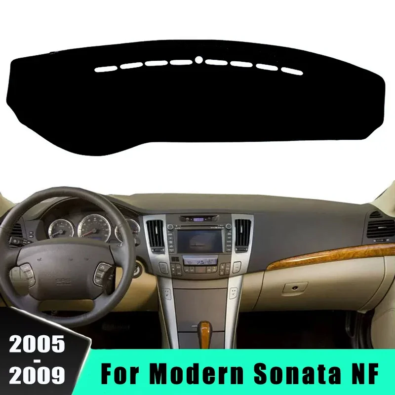 Для современной модели Sonata NF 2005-2009, крышка приборной панели автомобиля, козырек от солнца, коврики, избегайте световых накладок, защитная панель приборов
Для современной модели Sonata NF 2005-2009, крышка приборной панели автомобиля, козырек от солнца, коврики, избегайте световых накладок, защитная панель приборов