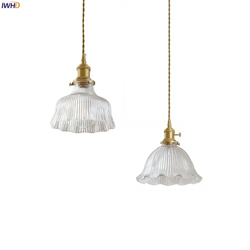 IWHD Clear Glass LED Hanging Lamps Design Bedside Living Dining Room Decor Loft Copper French Vintage Pendant Light Hanglampen
IWHD Clear Glass LED Hanging Lamps Design Bedside Living Dining Room Decor Loft Copper French Vintage Pendant Light Hanglampen