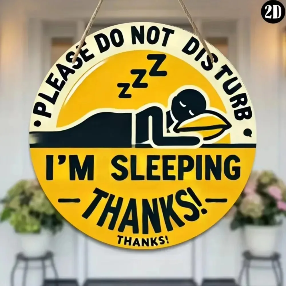 AmeriRestStyleAmericana Door Hanger | Round "Do Not Disturb - Sleeping" Sign | Home/Cafe Decor | Distressed Metal
AmeriRestStyleAmericana Door Hanger | Round "Do Not Disturb - Sleeping" Sign | Home/Cafe Decor | Distressed Metal