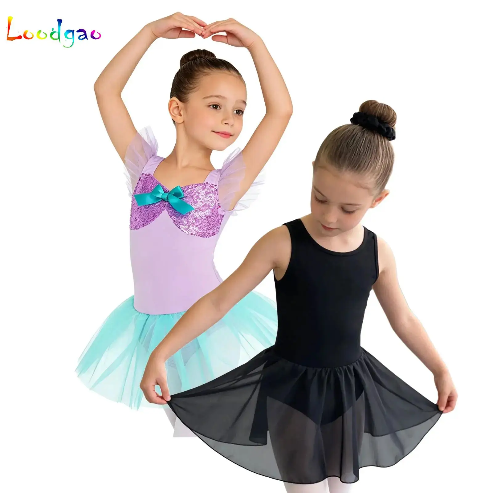 Kids Girls Ballet Dress Mermaid Style Dance Tutu Gymnastics Leotard Ballerina Dancewear Children Modern Stage Performing Costume
Kids Girls Ballet Dress Mermaid Style Dance Tutu Gymnastics Leotard Ballerina Dancewear Children Modern Stage Performing Costume