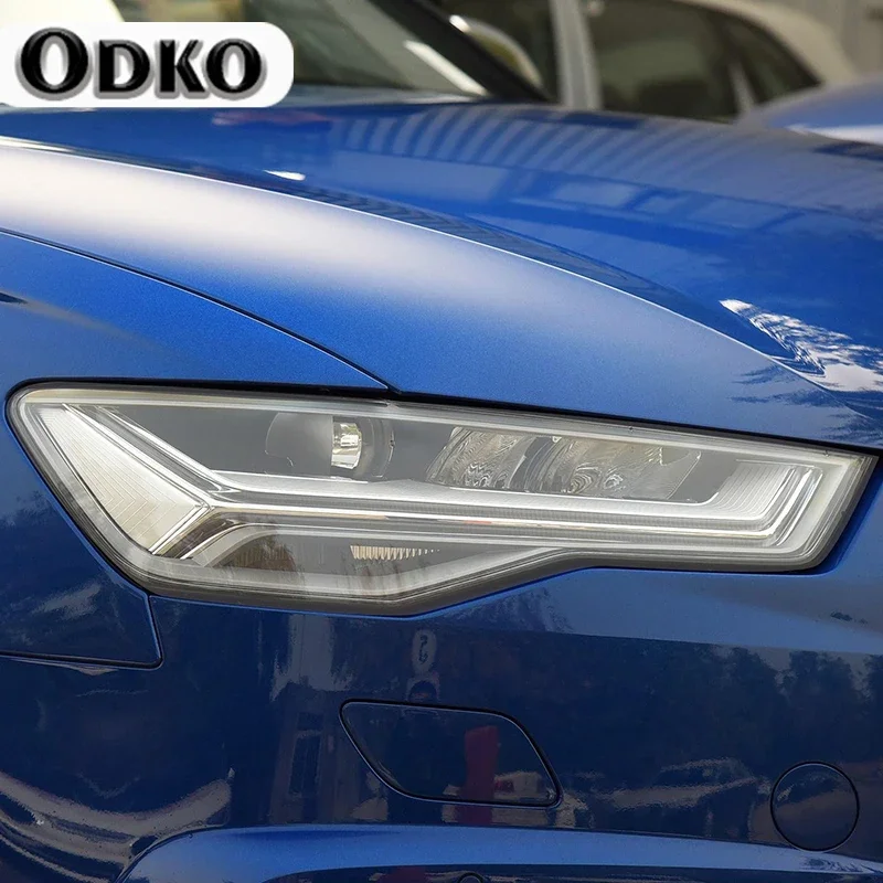 2 Pcs Car Headlight Protective Film Smoked Black Tint Wrap Vinyl Transparent TPU Sticker For Audi A6 C7 4G S6 RS6 2012-2018
2 Pcs Car Headlight Protective Film Smoked Black Tint Wrap Vinyl Transparent TPU Sticker For Audi A6 C7 4G S6 RS6 2012-2018