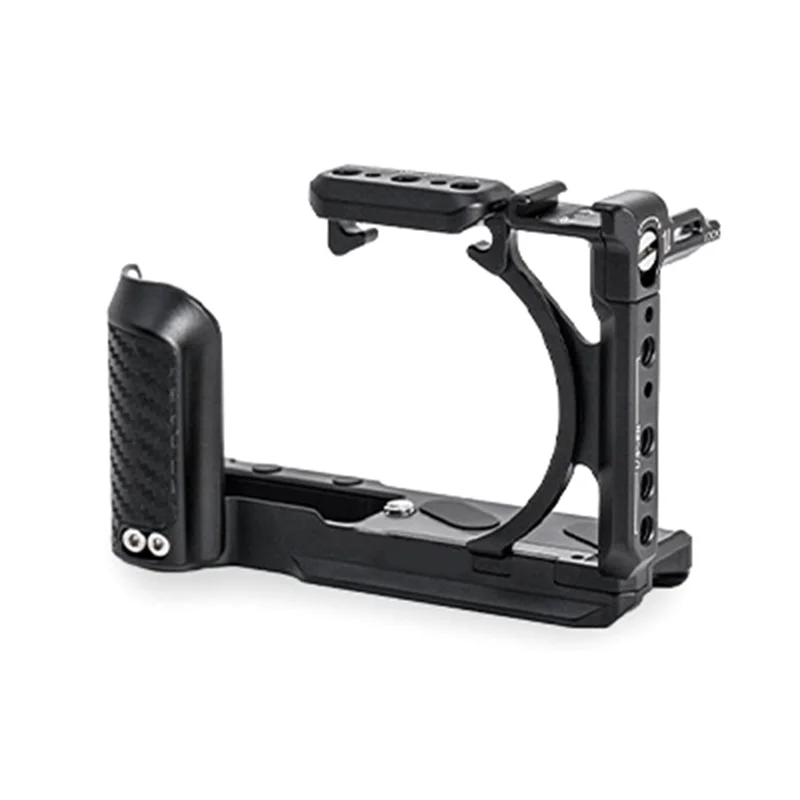 Quick Release Camera Cage For Powershot V1 Ergonomic Handle Durable Quick-Release Plate Professional Filmmaking Gear
Quick Release Camera Cage For Powershot V1 Ergonomic Handle Durable Quick-Release Plate Professional Filmmaking Gear