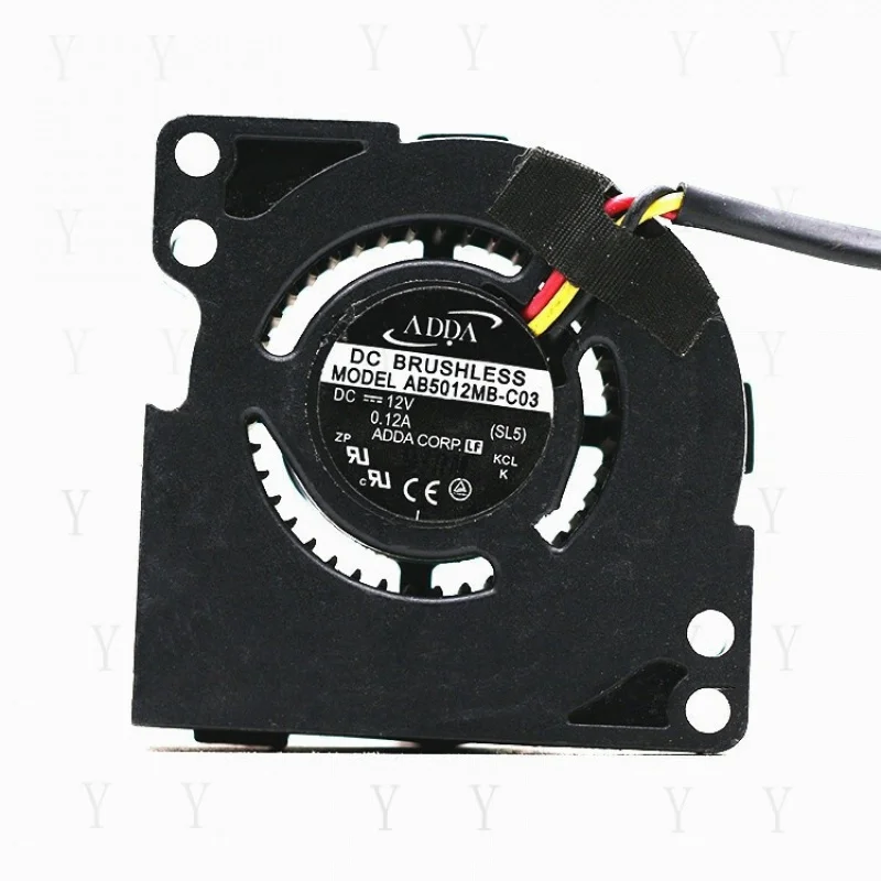 Y+ 1PC for ADDA AB5012MB-C03 5020 12V 0.12A MP515 projector cooling fan
Y+ 1PC for ADDA AB5012MB-C03 5020 12V 0.12A MP515 projector cooling fan