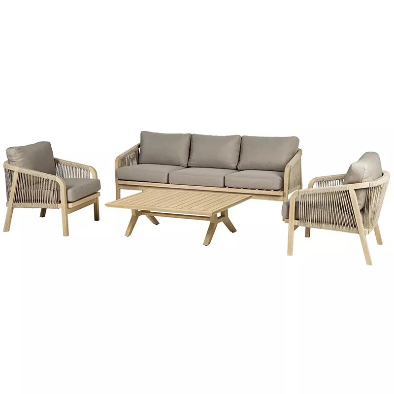 Leisure outdoor sofa coffee table combination villa courtyard open-air waterproof and sunscreen garden teak furniture
Leisure outdoor sofa coffee table combination villa courtyard open-air waterproof and sunscreen garden teak furniture
