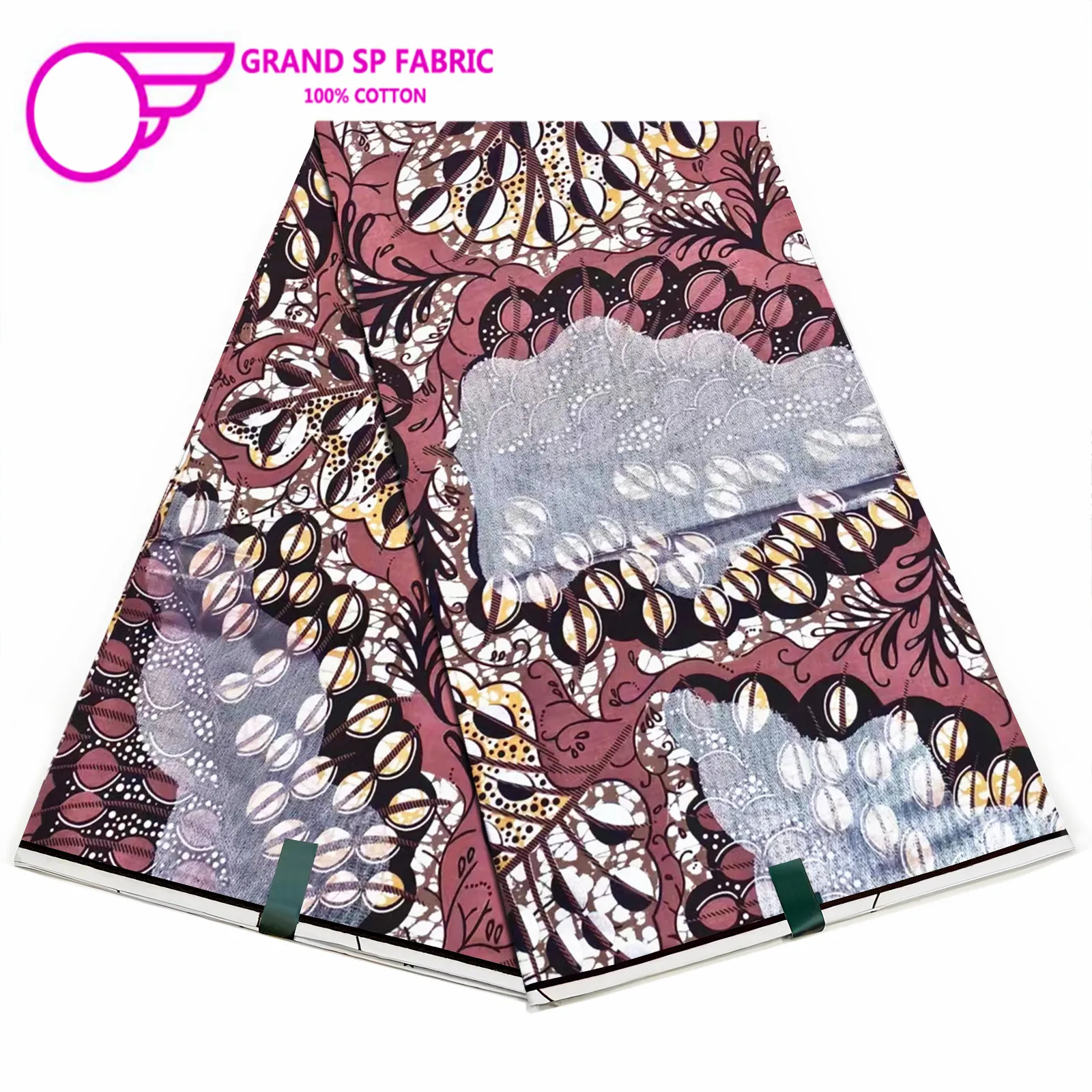 Grand Super Fabric 100% Cotton African Wax Fabric High Quality Wax Print Ankara Fabric For Sewing 6yards Women Fabric FF-14-102
Grand Super Fabric 100% Cotton African Wax Fabric High Quality Wax Print Ankara Fabric For Sewing 6yards Women Fabric FF-14-102