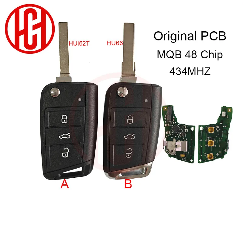 Original PCB MQB48 434MHz Remote Car Key For VW Seat Leon Ateca Golf7 MK7 Touran Polo Tiguan Skoda Octavia 5G0959752BA AG BB D
Original PCB MQB48 434MHz Remote Car Key For VW Seat Leon Ateca Golf7 MK7 Touran Polo Tiguan Skoda Octavia 5G0959752BA AG BB D