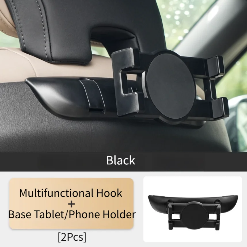 1x Black Car Rear Seat Tablet Holder & Hanger 2-in-1 For Volvo For XC60 2018-2026 Interior Accessories
1x Black Car Rear Seat Tablet Holder & Hanger 2-in-1 For Volvo For XC60 2018-2026 Interior Accessories