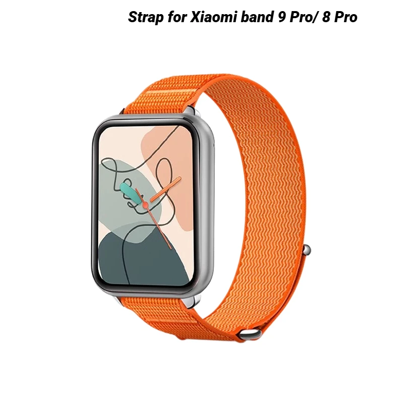 Nylon Strap For Xiaomi band 9 Pro Correa Bracelet Sport Watchband For Xiaomi band 8 Pro SmartWatch Belt Woman Man Wristband
Nylon Strap For Xiaomi band 9 Pro Correa Bracelet Sport Watchband For Xiaomi band 8 Pro SmartWatch Belt Woman Man Wristband