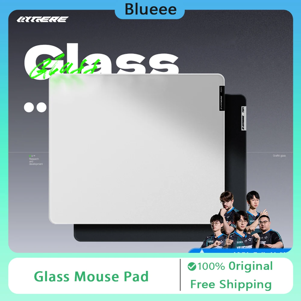 Bythere Micro-etched Tempered Glass Mouse Pad Super Smooth Surface Large Desk Mat FPS Game Accessories for APEX OW
Bythere Micro-etched Tempered Glass Mouse Pad Super Smooth Surface Large Desk Mat FPS Game Accessories for APEX OW