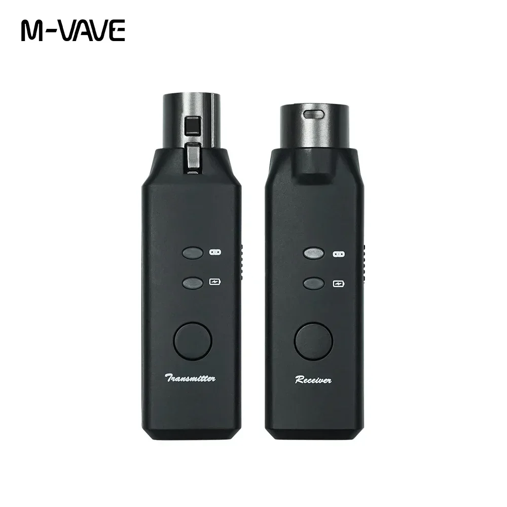 M-VAVE WP-7 2.4G Wireless Microphone Xlr Transmitter Receiver Wireless Mic System for Dynamic Microphones Dual-channel
M-VAVE WP-7 2.4G Wireless Microphone Xlr Transmitter Receiver Wireless Mic System for Dynamic Microphones Dual-channel