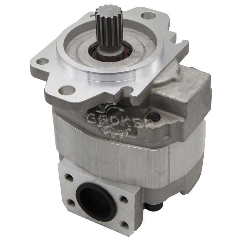 GaoKer WA450-1-A Wheel Loader Pilot Pump 705-12-37040 High Pressure Single Transmission Gear Pump for Komatsu Replacement
GaoKer WA450-1-A Wheel Loader Pilot Pump 705-12-37040 High Pressure Single Transmission Gear Pump for Komatsu Replacement