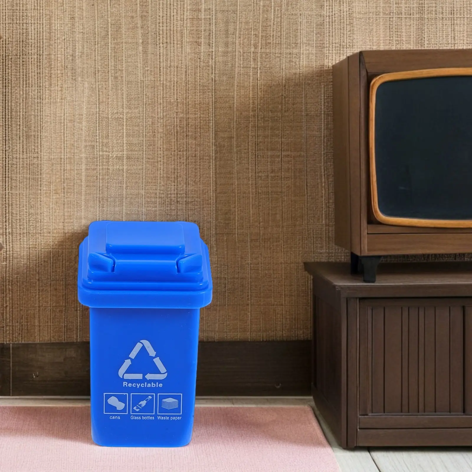 5Pcs Mini Garbage Cans Compact Size ABS Material Mini House Ornament Sand Table Use Miniature Waste Bin House Ornament
5Pcs Mini Garbage Cans Compact Size ABS Material Mini House Ornament Sand Table Use Miniature Waste Bin House Ornament