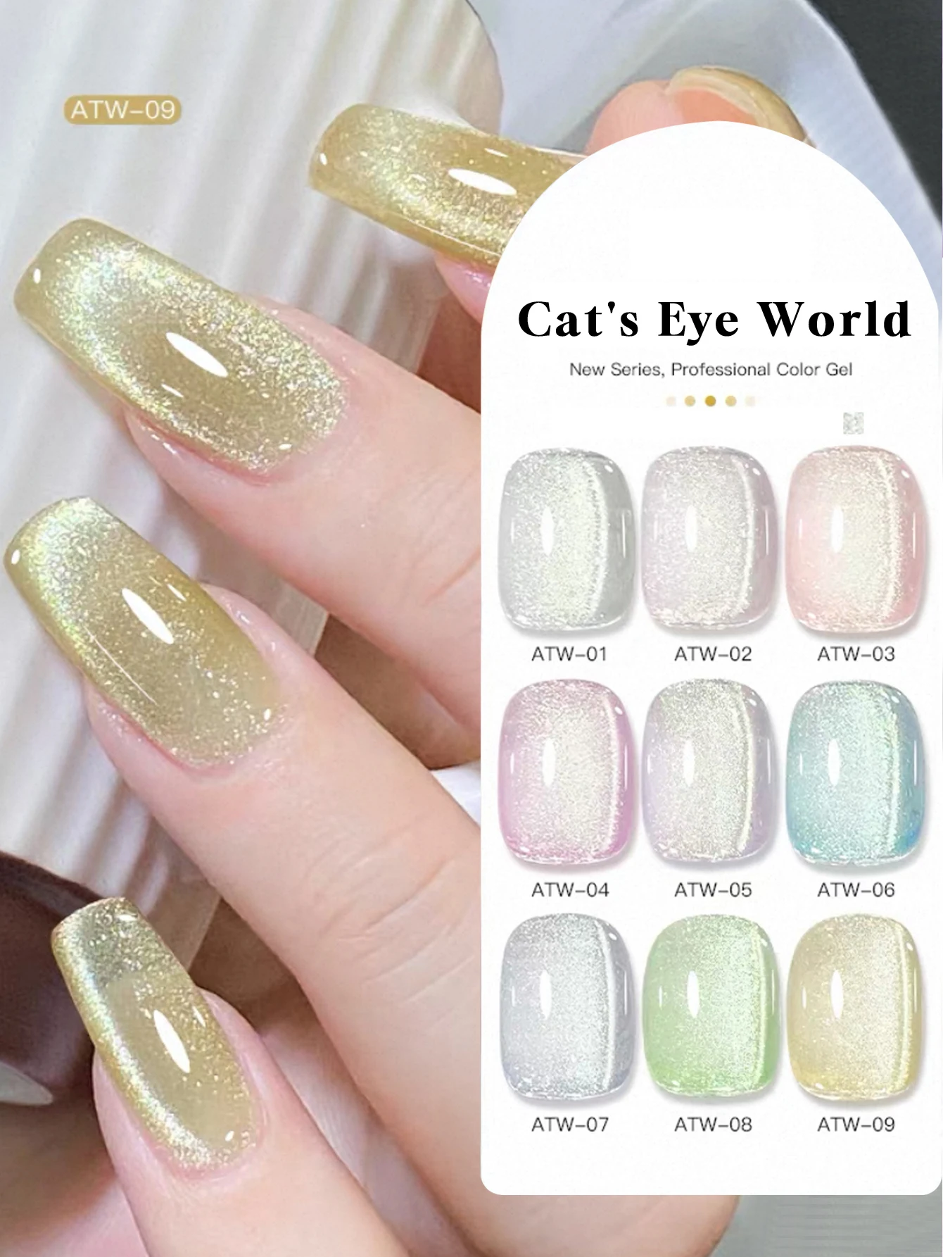 12ml 9 Colors Wizard of Oz Series Cat Eye Gel Nail Polish 2026 New Green Purple Blue Glass Bead Nail Glue Nail Art Supplies
12ml 9 Colors Wizard of Oz Series Cat Eye Gel Nail Polish 2026 New Green Purple Blue Glass Bead Nail Glue Nail Art Supplies