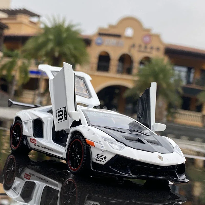 1:32 Aventador LP700 Alloy Sports Car Model Diecast Simulation Metal Toy Vehicles Car Model Sound and Light Collection Gift
1:32 Aventador LP700 Alloy Sports Car Model Diecast Simulation Metal Toy Vehicles Car Model Sound and Light Collection Gift