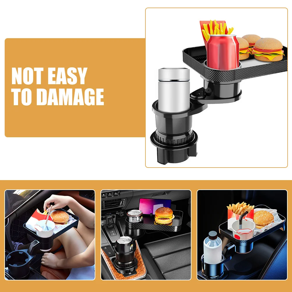 Car Cup Holder Expander ABS Durable Rotating Tray Universal Fit Multifunctional Cup Holder Adapter Vehicle Mounted Drink Storage
Car Cup Holder Expander ABS Durable Rotating Tray Universal Fit Multifunctional Cup Holder Adapter Vehicle Mounted Drink Storage