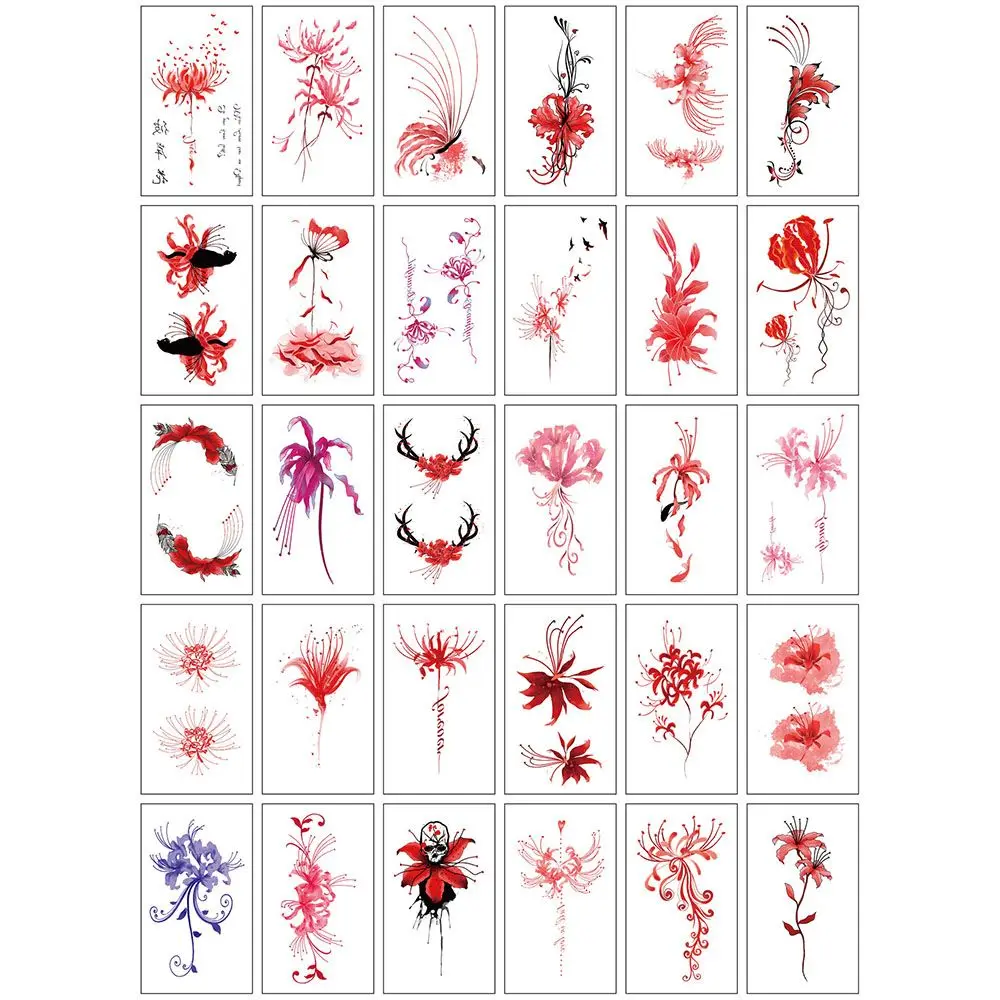30Pcs/set Simulation Herb Waterproof Fake Tatto Tattoos Stickers Body Stickers Temporary Tattoos
30Pcs/set Simulation Herb Waterproof Fake Tatto Tattoos Stickers Body Stickers Temporary Tattoos