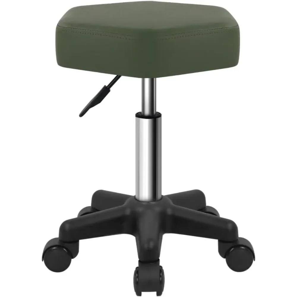 Height Adjustable Rolling Stool with Wheels for Spa Salon Massage Green
Height Adjustable Rolling Stool with Wheels for Spa Salon Massage Green