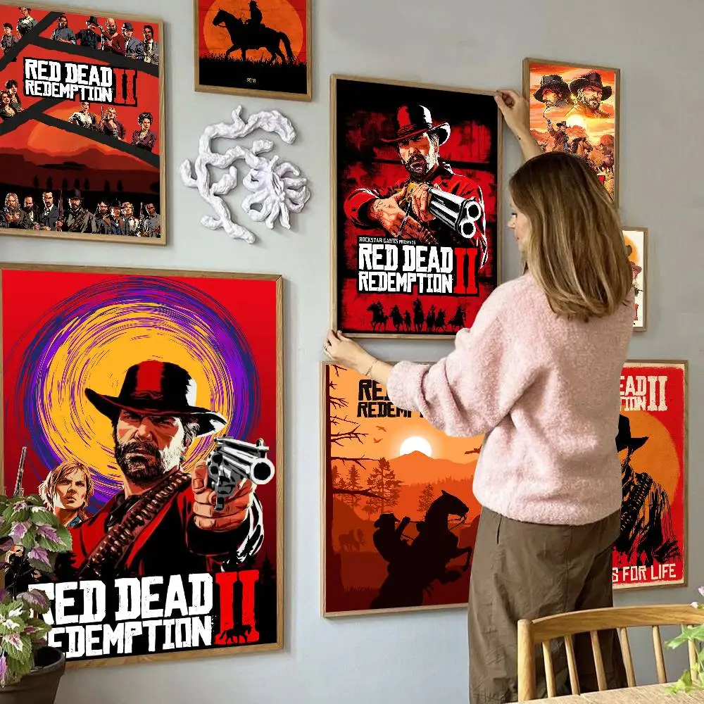 Game TV-Red-Dead-Redemption 2 Anime Posters Sticky HD Quality Wall Art Retro Posters For Home Room Wall Decor
Game TV-Red-Dead-Redemption 2 Anime Posters Sticky HD Quality Wall Art Retro Posters For Home Room Wall Decor