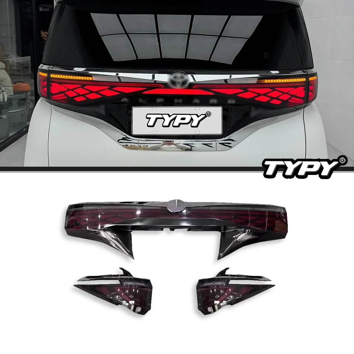 TYPY Car Light For Toyota 40 Alphard Vellfire 2024 Taillight LED Projetor TailLamp Daytime Running Light Automotive Accessories
TYPY Car Light For Toyota 40 Alphard Vellfire 2024 Taillight LED Projetor TailLamp Daytime Running Light Automotive Accessories