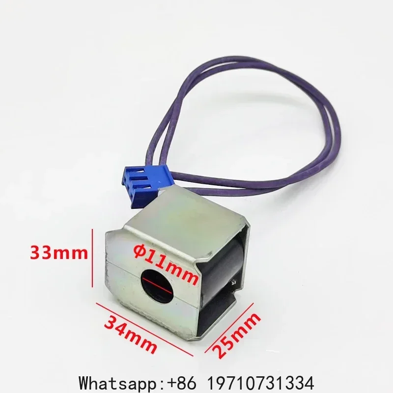 Air Conditioner 4-Way Valve Control Coil AC220-240V Reversing valve coil 1P-5P universal solenoid valve coil
Air Conditioner 4-Way Valve Control Coil AC220-240V Reversing valve coil 1P-5P universal solenoid valve coil