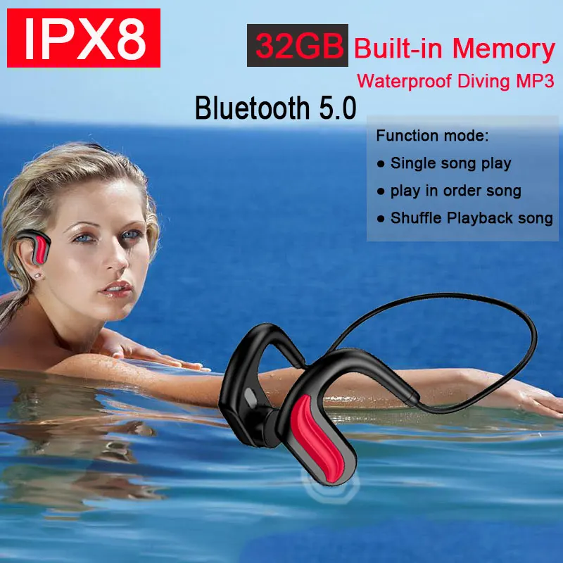 Новинка 2022 IPX8 водонепроницаемый MP3 музыкальный плеер 32 Гб встроенная память для плавания дайвинга наушники костной проводимости наушники для спорта/выхода MP3
Новинка 2022 IPX8 водонепроницаемый MP3 музыкальный плеер 32 Гб встроенная память для плавания дайвинга наушники костной проводимости наушники для спорта/выхода MP3