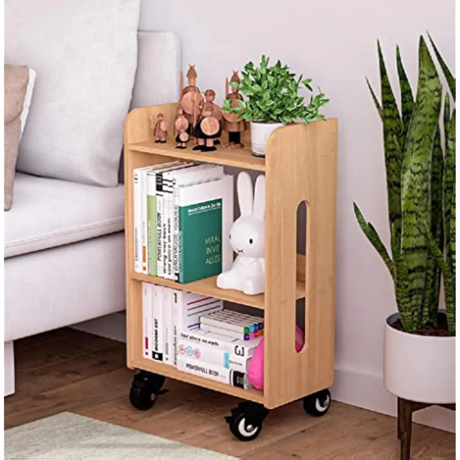 Mobile Bookshelf on Wheels Bookcase under Desk Office Cart for Home Office Wooden Bookshelf Sideboard Storage Rack Side Cabine
Mobile Bookshelf on Wheels Bookcase under Desk Office Cart for Home Office Wooden Bookshelf Sideboard Storage Rack Side Cabine