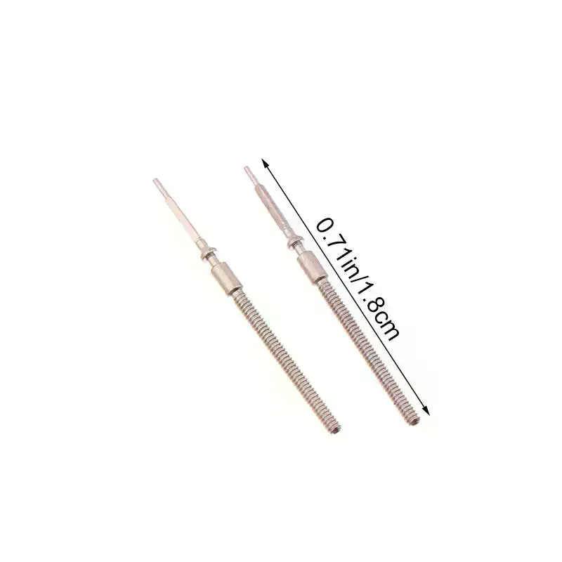 2Pcs 3135 Winding Stem Movement Repair Tool 3135 Movement Winding Stem Steel Handle Rod Steel Stem Crown Metal Watch Stems
2Pcs 3135 Winding Stem Movement Repair Tool 3135 Movement Winding Stem Steel Handle Rod Steel Stem Crown Metal Watch Stems