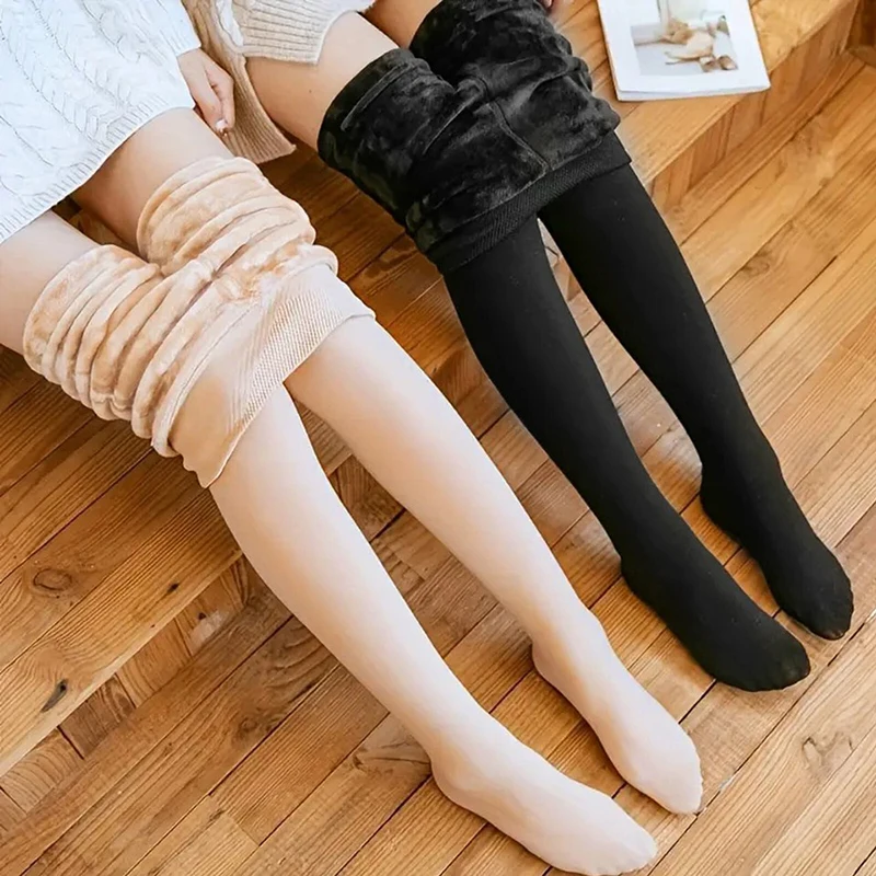 200g Women Keep Warm Winter Stretch Thermal Fleece Tights Pantyhose High Waist Elastic Thermal Tights Suitable for Cold Weather
200g Women Keep Warm Winter Stretch Thermal Fleece Tights Pantyhose High Waist Elastic Thermal Tights Suitable for Cold Weather