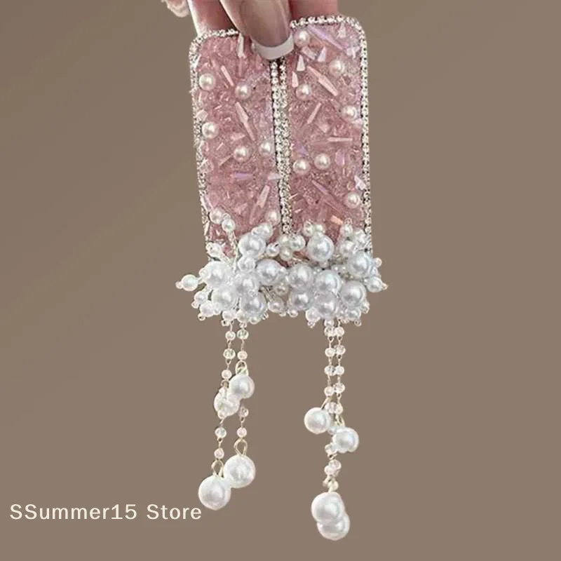 【R】Pearl Tassel Hair Clip Crystal Side Clip Women'S Headdress Vintage Chinese Hair Accessory For Special Occasions Hanfu
【R】Pearl Tassel Hair Clip Crystal Side Clip Women'S Headdress Vintage Chinese Hair Accessory For Special Occasions Hanfu