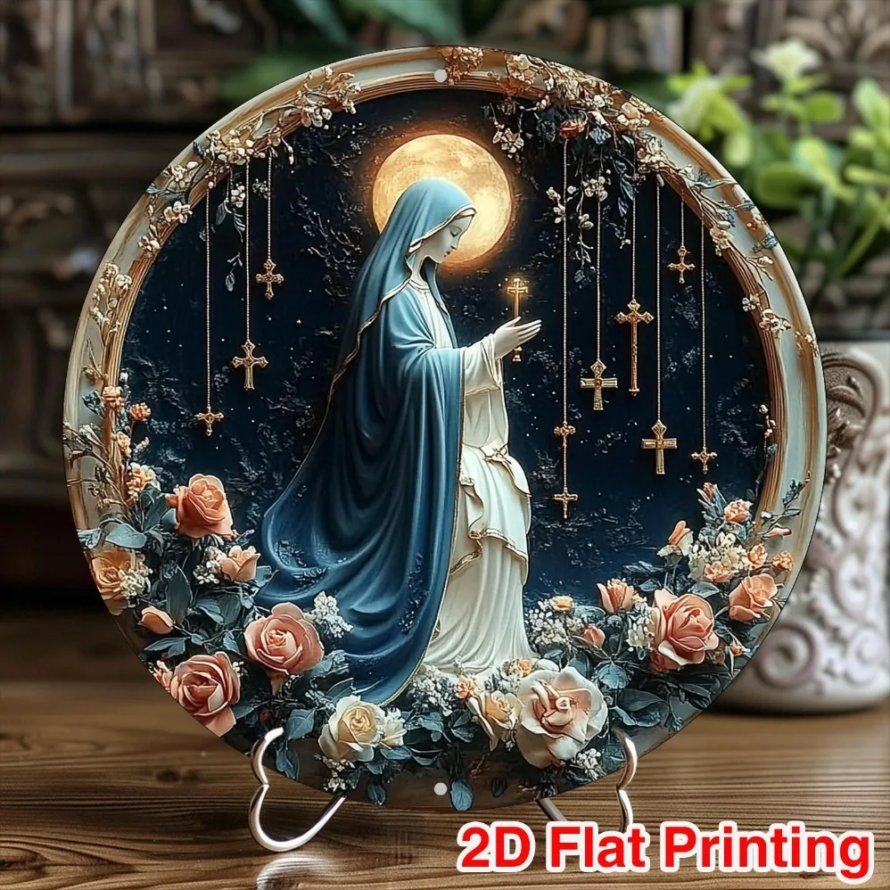 2D Flat,Full Moon Flower with Blue Robe & Roses, Elegant Home & Garden Decor, Perfect Gift for Friends,Country Garden Decor
2D Flat,Full Moon Flower with Blue Robe & Roses, Elegant Home & Garden Decor, Perfect Gift for Friends,Country Garden Decor