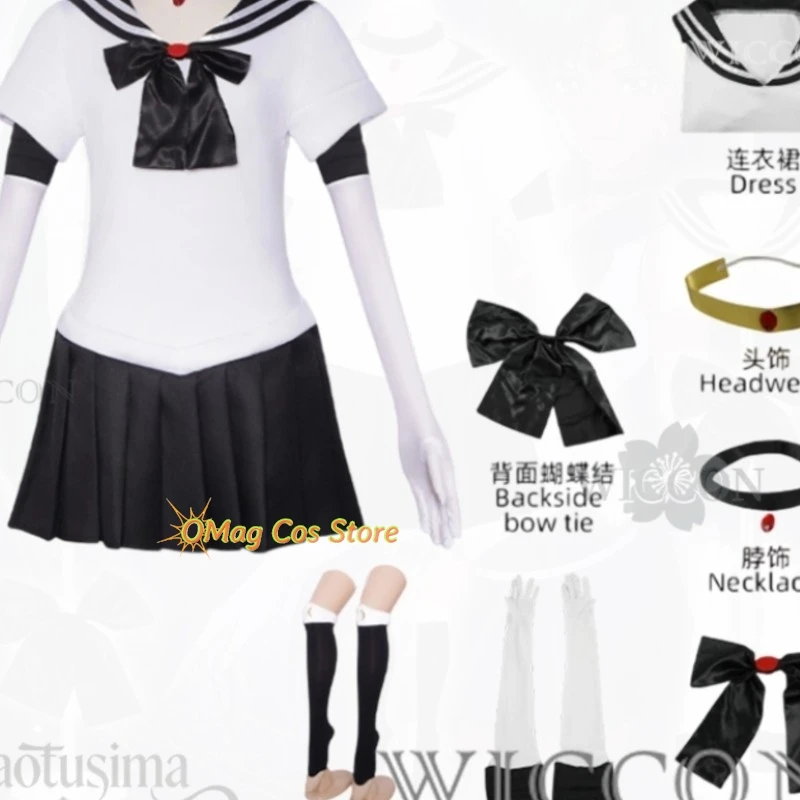 Setsunanaa High Quality JK Japanese School Uniform Sailor Suit Dress Jirai Kei disfraz mujer sexys outfits
Setsunanaa High Quality JK Japanese School Uniform Sailor Suit Dress Jirai Kei disfraz mujer sexys outfits