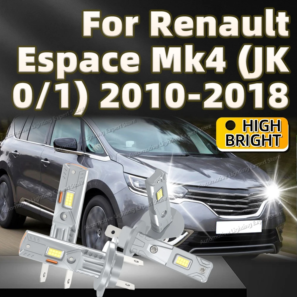 2/4Pcs LED Headlight Bulb 25000LM CSP Car Lamp 12V 6000K For Renault Espace Mk4 JK0 2010-2018 2011 2012 2013 2014 2015 2016 2017
2/4Pcs LED Headlight Bulb 25000LM CSP Car Lamp 12V 6000K For Renault Espace Mk4 JK0 2010-2018 2011 2012 2013 2014 2015 2016 2017