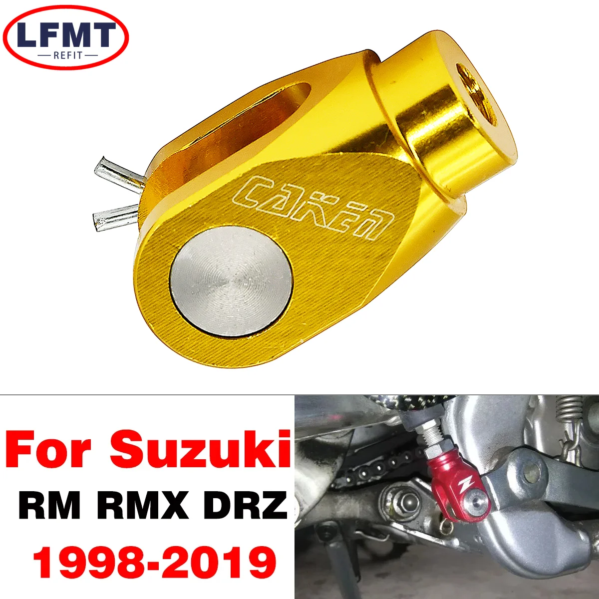 Motorcycle Rear Brake Clevis For Suzuki RM80 85 125 250 RMX250S DRZ400S DRZ400R RMX250R DRZ400SM 250SB LTZ400 LT-R450 1998-2019
Motorcycle Rear Brake Clevis For Suzuki RM80 85 125 250 RMX250S DRZ400S DRZ400R RMX250R DRZ400SM 250SB LTZ400 LT-R450 1998-2019