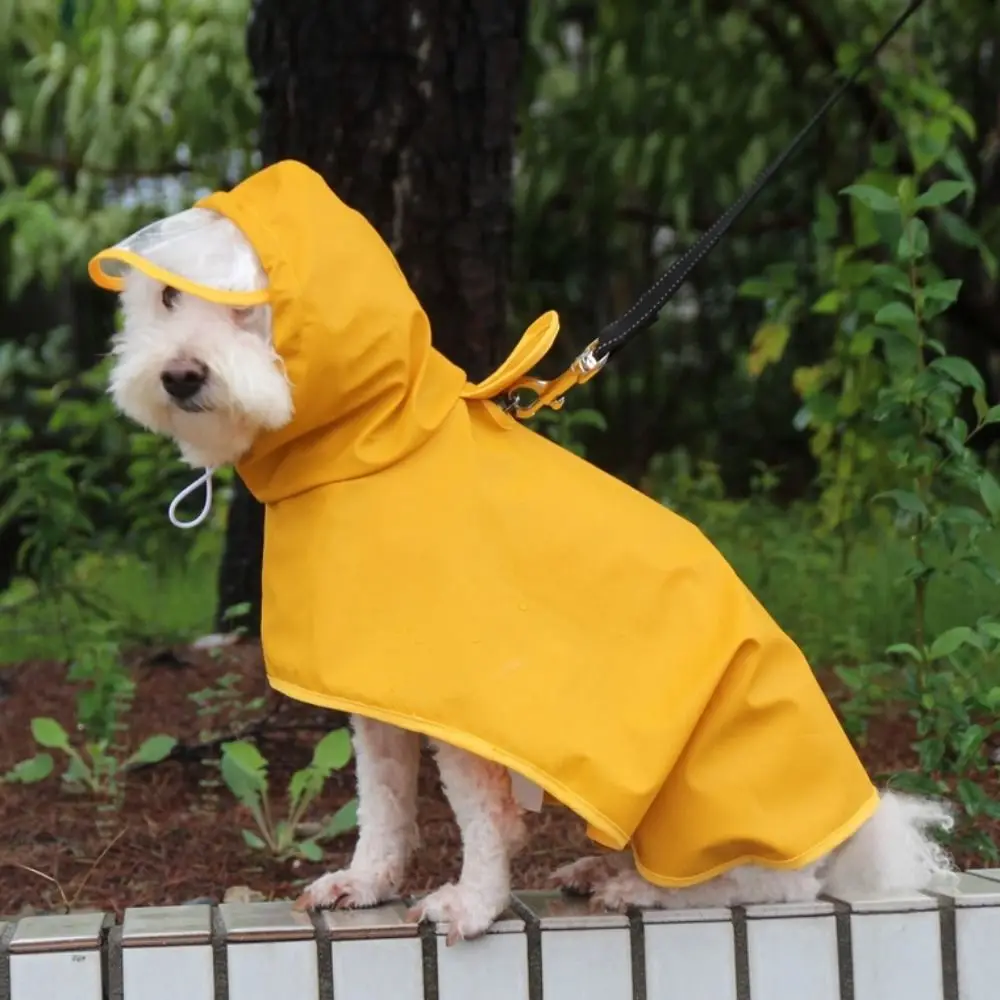 Dog Clothes Waterproof Dog Raincoat Fluorescent PU Dog Rain Poncho Dinosaur Pattern Adjustable Pet Rain Jacket Outdoor
Dog Clothes Waterproof Dog Raincoat Fluorescent PU Dog Rain Poncho Dinosaur Pattern Adjustable Pet Rain Jacket Outdoor