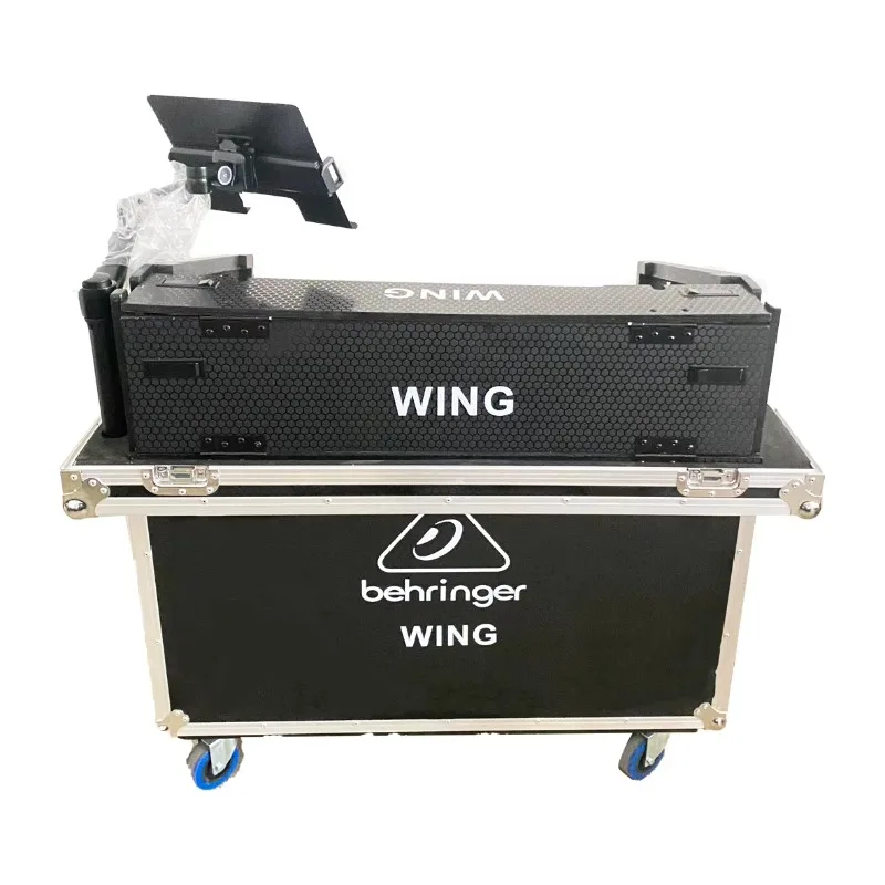 Foldable Behringer WING Flight Case With Wheels Pa System Audio Sound Equipment
Foldable Behringer WING Flight Case With Wheels Pa System Audio Sound Equipment