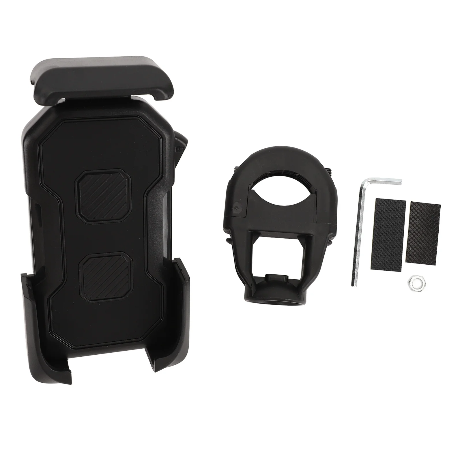 Bike Phone Mount ABS 3 Claw Shockproof Anti Slip Bike Cycling Cell Phone Clamp for Motorcycle Scooter Black
Bike Phone Mount ABS 3 Claw Shockproof Anti Slip Bike Cycling Cell Phone Clamp for Motorcycle Scooter Black