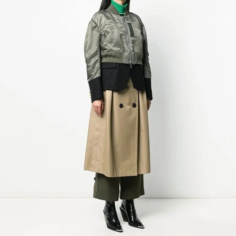 Europe Station 2025 Autumn New Personalized Design Jacket Trench Loose Elegant Fashion Long Coat for Women Trendy
Europe Station 2025 Autumn New Personalized Design Jacket Trench Loose Elegant Fashion Long Coat for Women Trendy