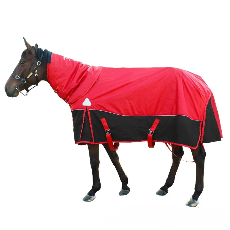 Outdoor Winter Thickened Cotton Riding Jacket with Scarf—Heavy-Duty Riding Jacket in Black and Red with Scarf
Outdoor Winter Thickened Cotton Riding Jacket with Scarf—Heavy-Duty Riding Jacket in Black and Red with Scarf