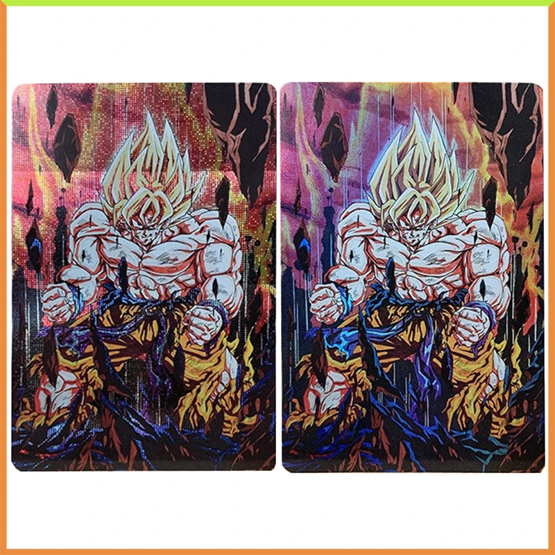 Аниме Dragon Ball DIY ACG Son Goku Настольная боевая игра Преломление фольги Тиснение Коллекционные карты Игрушки для мальчиков Подарок на день рождения
Аниме Dragon Ball DIY ACG Son Goku Настольная боевая игра Преломление фольги Тиснение Коллекционные карты Игрушки для мальчиков Подарок на день рождения