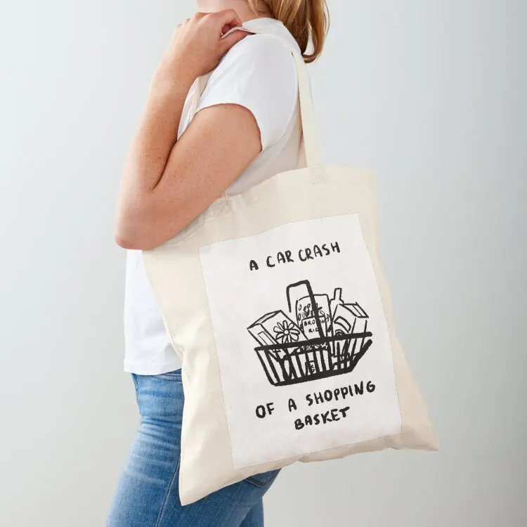 A Car Crash Of a Shopping Basket Tote Bag Women's shopper bag Cloth bag bags woman 2025 personalized tote 
A Car Crash Of a Shopping Basket Tote Bag Women's shopper bag Cloth bag bags woman 2025 personalized tote