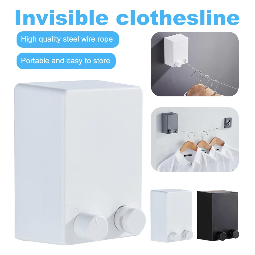 Retractable Clothesline Stainless Seel Pull-Out Clothes-Drying Machine Clothes Drying Rack For Household
Retractable Clothesline Stainless Seel Pull-Out Clothes-Drying Machine Clothes Drying Rack For Household 