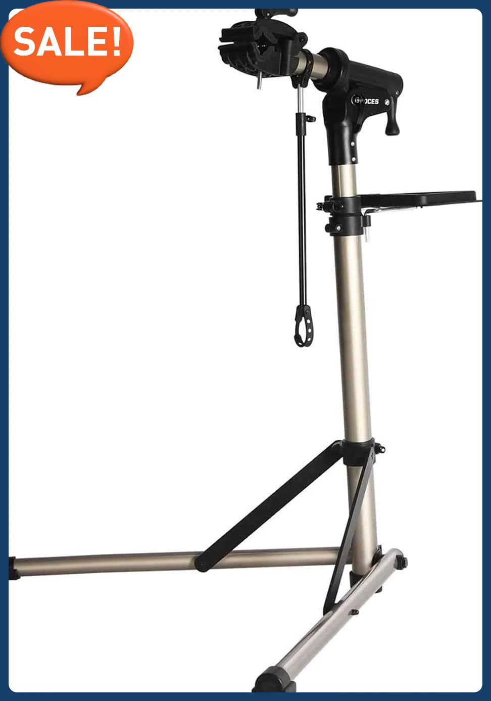 Bike Repair Stand -Shop Home Bicycle Mechanic Maintenance Rack- Whole Aluminum Alloy- Height Adjustable (rs100)
Bike Repair Stand -Shop Home Bicycle Mechanic Maintenance Rack- Whole Aluminum Alloy- Height Adjustable (rs100)