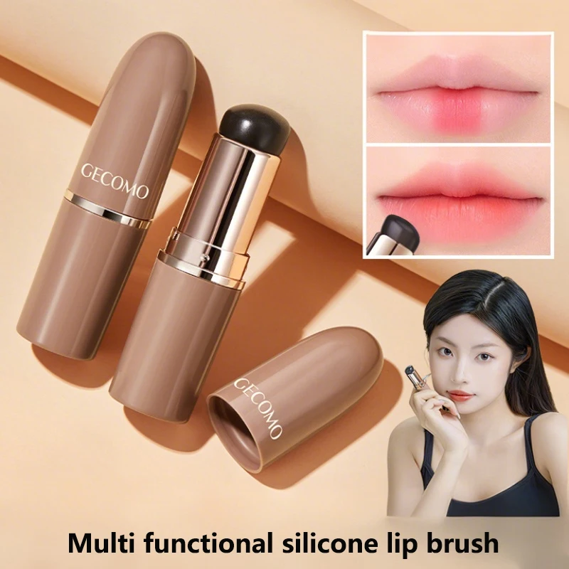 Reusable Silicone Lip Brush With Cover Cap Multifunction Concealer Brush Soft Applicator Lipstick Brushes Round Head Makeup Tool
Reusable Silicone Lip Brush With Cover Cap Multifunction Concealer Brush Soft Applicator Lipstick Brushes Round Head Makeup Tool