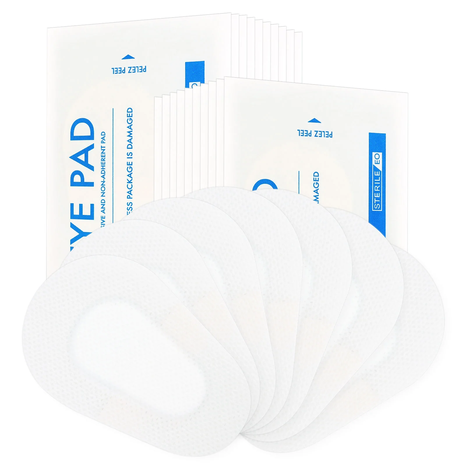 Lurrose 20pcs Nonwoven Eye Pads Post Operative Eye Patch Stickers Comfortable Self-adhesive Non-woven Wound Dressings ()
Lurrose 20pcs Nonwoven Eye Pads Post Operative Eye Patch Stickers Comfortable Self-adhesive Non-woven Wound Dressings ()