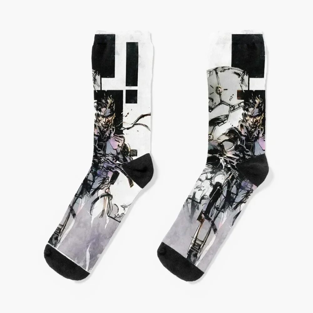 Solid Snake and Cyborg Ninja Socks essential Novelties custom sports Stockings compression Socks Women Men's
Solid Snake and Cyborg Ninja Socks essential Novelties custom sports Stockings compression Socks Women Men's