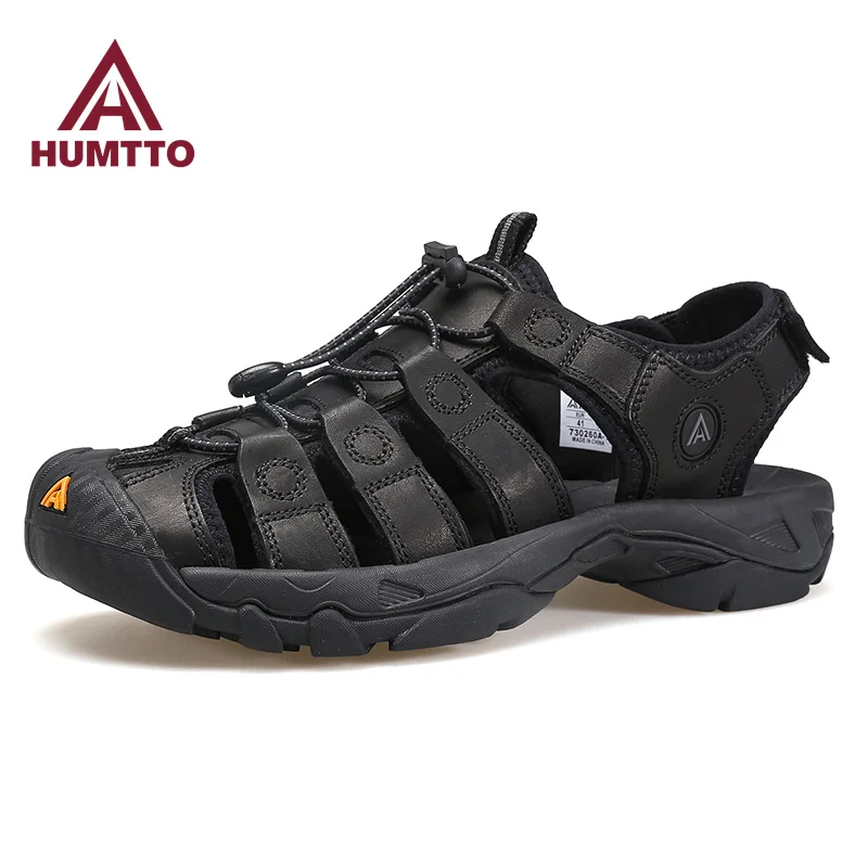 HUMTTO Summer Beach Sandals for Men 2022 Outdoor Water Sneakers Fashion Luxury Designer Leather Breathable Casual Mens Sandals
HUMTTO Summer Beach Sandals for Men 2022 Outdoor Water Sneakers Fashion Luxury Designer Leather Breathable Casual Mens Sandals