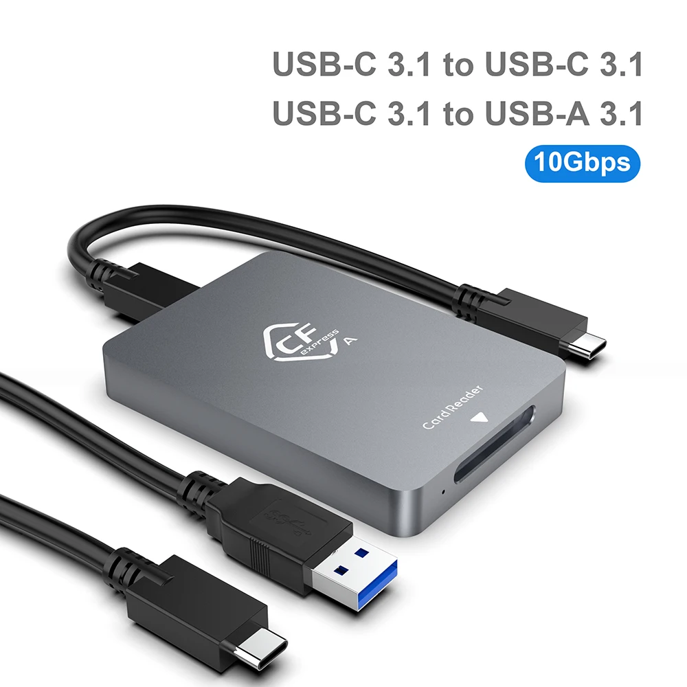 OEM Best Aluminum Casing USB3.2 Thunderbolt 3 Type C to CFexpress Type A Card Readers
OEM Best Aluminum Casing USB3.2 Thunderbolt 3 Type C to CFexpress Type A Card Readers